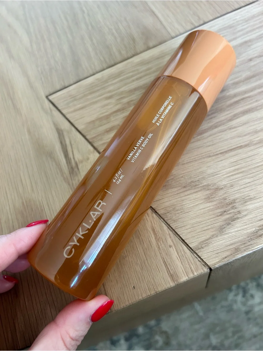 New Cyklar Vanilla Verve Vitamin C Body Oil